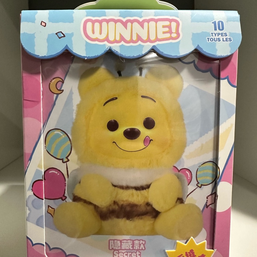 Miniso x Disney Winnie the Pooh Vinyl Plush Pendant Blindbox